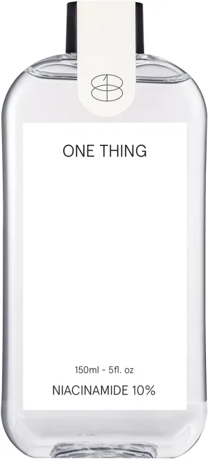 ONE THING Niacinamide 10% Toner 5.07 Fl Oz | Vitamin B3 Hydrating Revitalizing Soothing Facial Daily Essence Dull, Oily Skin | Discoloration, Redness, Acne Scars Relief, Uneven Tone | Korean Skin Care