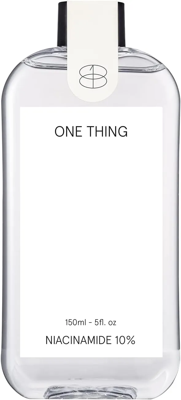 ONE THING Niacinamide 10% Toner 5.07 Fl Oz | Vitamin B3 Hydrating Revitalizing Soothing Facial Daily Essence Dull, Oily Skin | Discoloration, Redness, Acne Scars Relief, Uneven Tone | Korean Skin Care