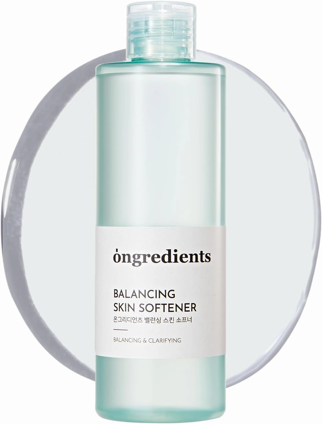 ONGREDIENTS Balancing Skin Softener | Trouble Care Facial Toner | Panthenol, Hyaluronic Acid, Heartleaf, Hydrating Balance Care for Dry, Sensitive Skin | Vegan, Korean Skin Care 250ml / 8.45 fl Oz
