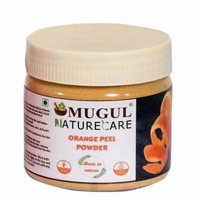Orange Peel Powder Face Pack | For Oil Control, Acne & Pimples, Glowing Skin, Skin whitening, Scars, Boosten Collagen, Natural Skin cleanse with Vitamin C, 100 gm