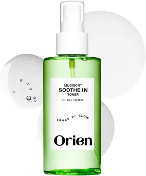 Orien Mugwort Soothe in Toner 5.41 fl.oz. 160ml ㅣpH5.5 Calming, Soothing, Hydrating Spray Toner