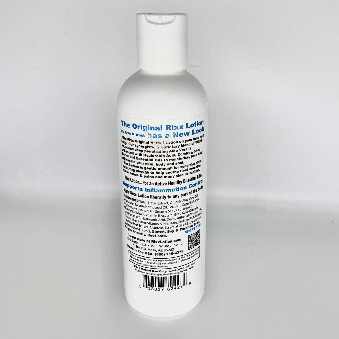 Original Natural Herbal Blend (Sport Cap) with Witch Hazel, Aloe Vera, Shea Butter, Hyaluronic Acid & Essential Oils. Moisturizer and Skin Toner for Face and Body