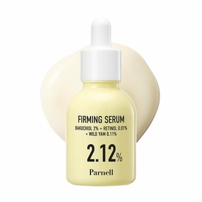 Parnell Bakuchiol & Friming Serum with Wild Yam 2.12% Concentrate (1.01 fl.oz) | Plant-Based Anti-Aging & Firming Treatment for Smoother, Youthful Skin | K-Beauty