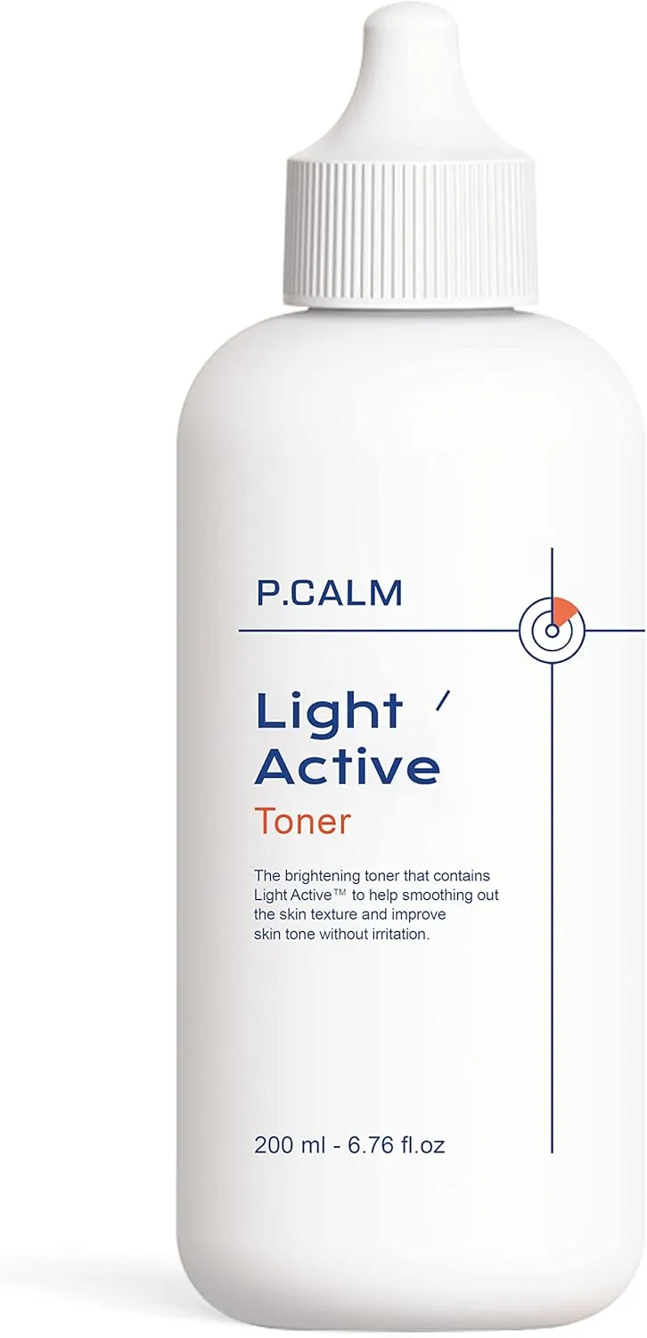 P.Calm Light Active Toner – TXA & Niacinamide for Blemish Care & Soothing, Korean Skincare (200ml / 6.76 fl.oz)