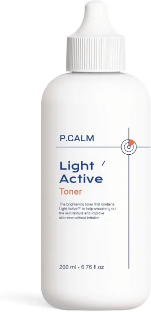 P.Calm Light Active Toner – TXA & Niacinamide for Blemish Care & Soothing, Korean Skincare (200ml / 6.76 fl.oz)