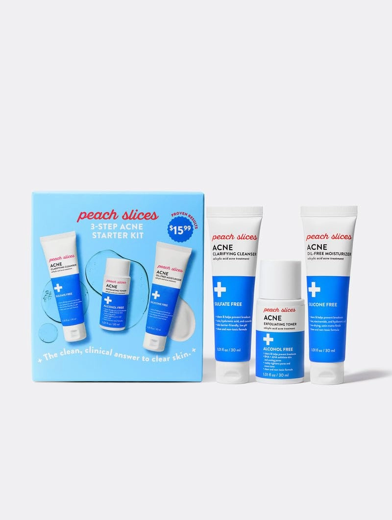 Peach Slices 3-Step Acne Starter Kit