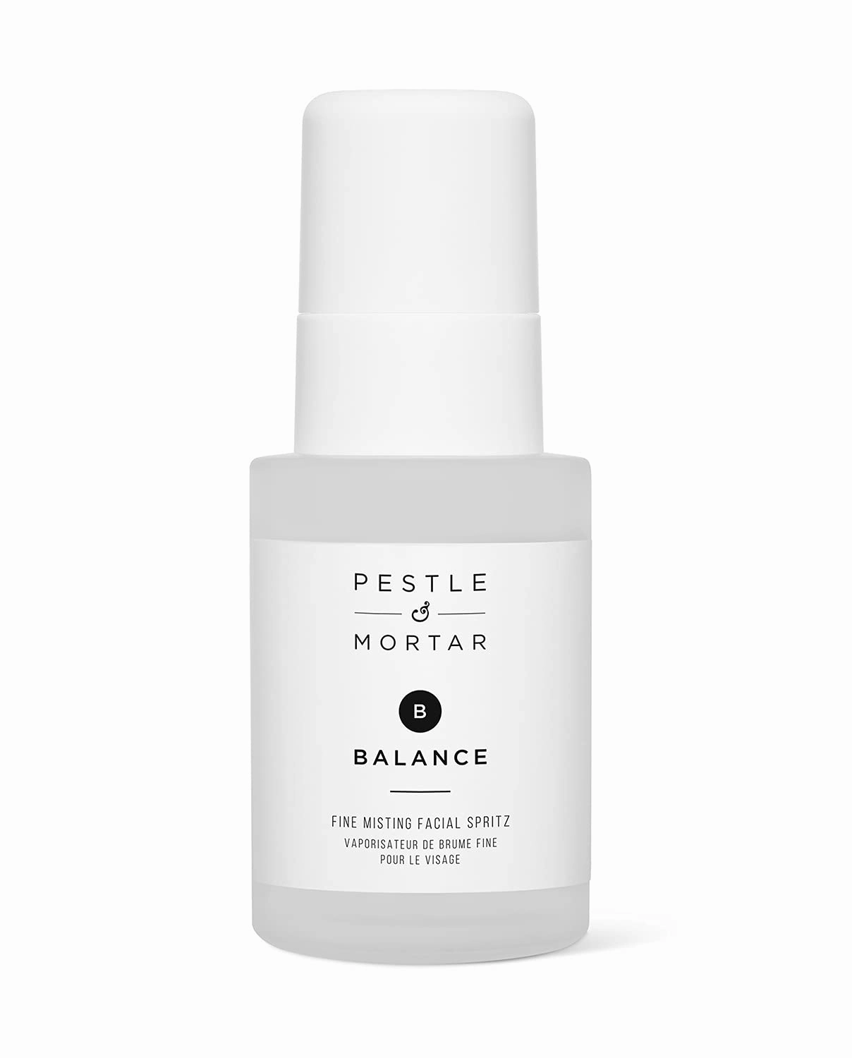 Pestle & Mortar Balance Ultra-Fine Face Mist- Hydrating Facial Spray Moisturizer with Deep Sea Magnesium, Gentian Root Extract, Hydrating and refreshing face toner, 1.01 Fl Oz