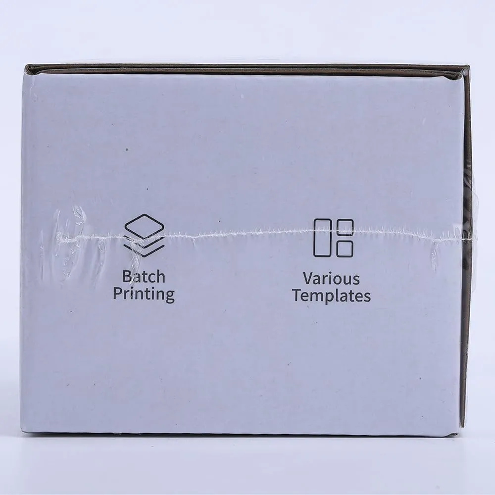 Phomemo Label Printer - M110 Thermal Label Printer Barcode Label Maker Mini Bluetooth Sticker Printer for Small Business, Home, Office, Logo, Address, Name Tag, Clothing, Organizing, Pink