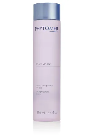 PHYTOMER Rosee Visage Toning Cleansing Lotion | All in One Cleanser, Makeup Remover & Toner for Face | Alcohol-Free | Safe, Natural Ingredients | 8.4 Fl Oz