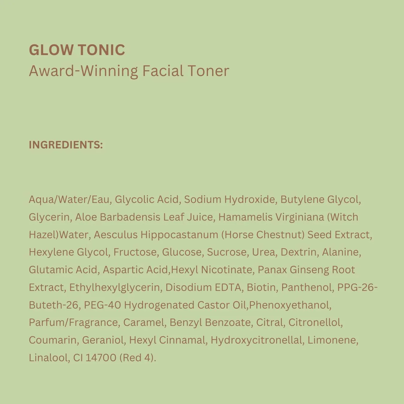 Pixi Glow Tonic Balancing Face Toner Glycolic Acid for Radiant Skin and Daily Brightening (8.5 fl oz / 250 ml)