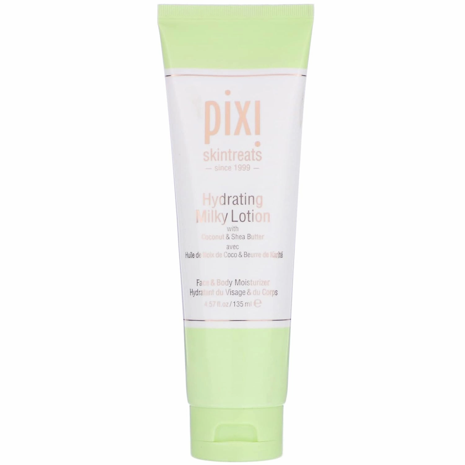 Pixi Beauty Skintreats Hydrating Milky Lotion Face Body Moisturizer 4 57 fl oz 135 ml