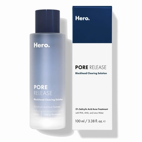 Pore Release Blackhead Clearing Solution - Exfoliating Toner Featuring BHA, PHA, AHA and 2% Salicylic Acid (100 Ml)