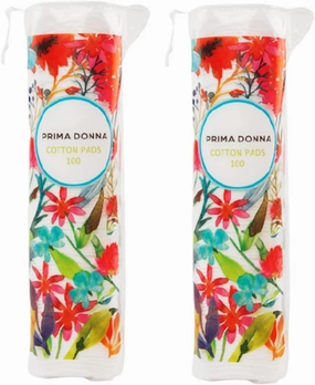 Prima Donna Round Cotton Pads - Pack Of 2 (200 Piece)