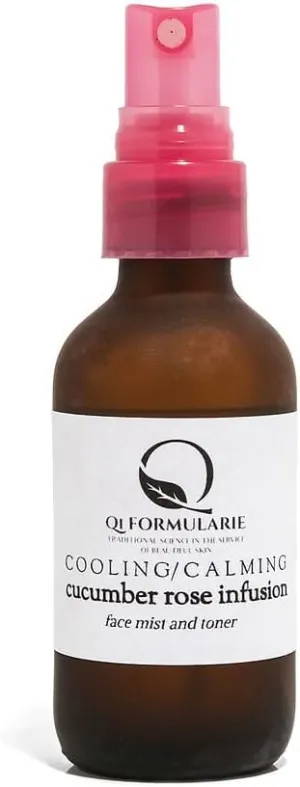 Ql Formularie Cucumber Rose Balancing Infusion Face Mist and Toner 2 oz Spray, Cooling, Calming, Refreshing