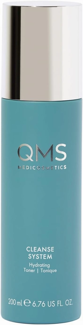 QMS Medicosmetics Hydrating Toner – Clarifies, Refreshes, Invigorates   Restores The Skin's pH Balance with Witch Hazel   Green Coffee Extract – for All Skin Types – 6.76 oz
