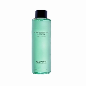 Radiant Professional Pore Minimizing Tonic Lotion- Face Toner for Oily Or Acne Prone Skin-Daily Facial Moisturizing & Balancing Care- Minimizes Pores, Reduces Oiliness, Improves Texture- 10.14 fl oz