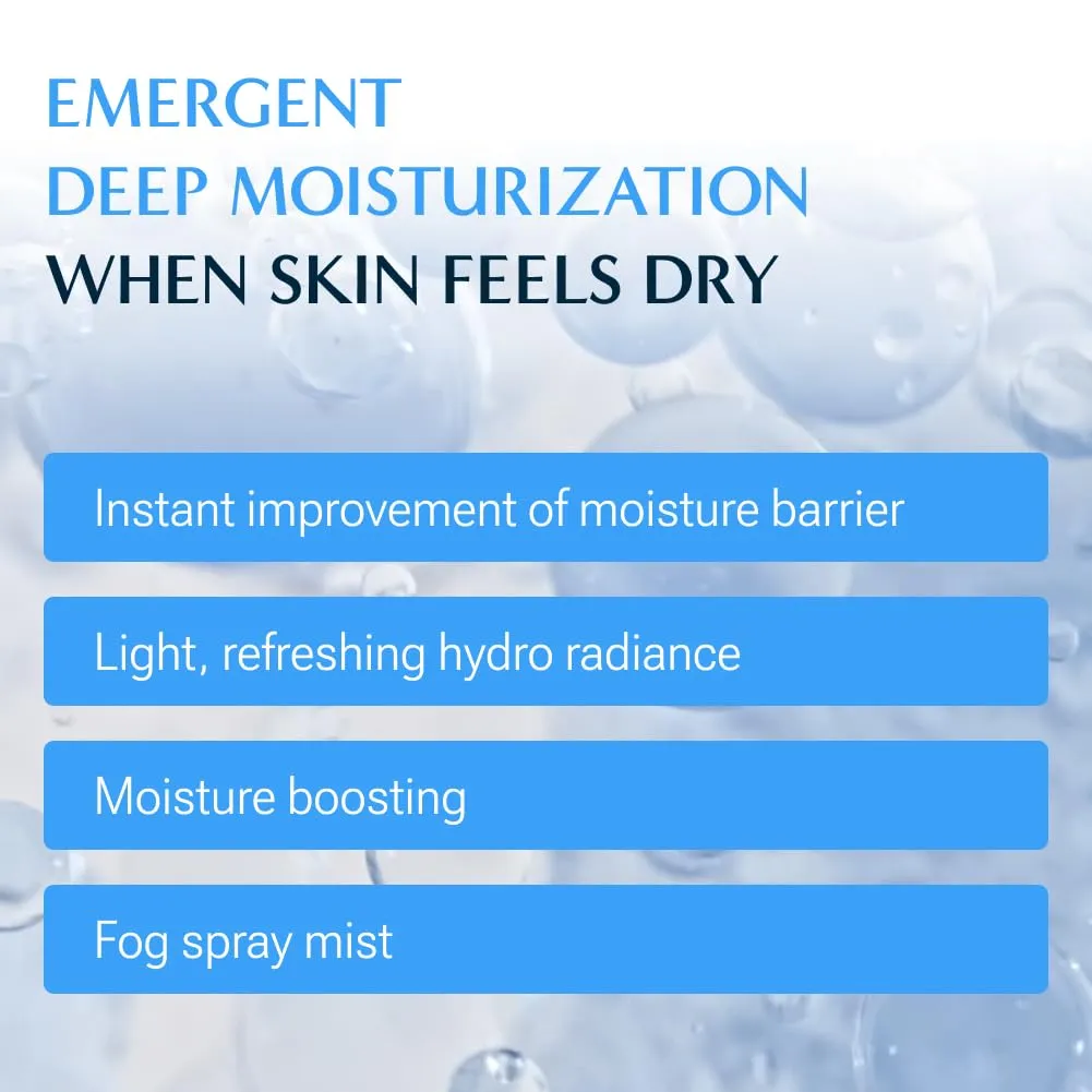RATAPLAN Donghae Deep Moisturizing Mist Essence - Blue Mist, Mineral Glow Mist, K Influencer, Korean Skincare, Hydrating Facial Spray, Hyaluronic Acid, Collagen, Panthenol, Skin Barrier 3.71 fl oz