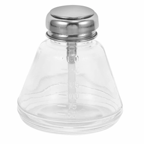 Refillable Press Bottle for Nail Polish Remover Alcohol Beauty Liquids and Storage Container for Easy Dispensing for Makeup Remover Toner and More