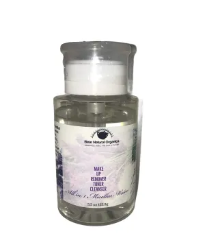Reformulated for All Skin Types All In 1 Micellar Lavender Water and Glycerin Make Remover, Cleanser and Toner for All Skin Types