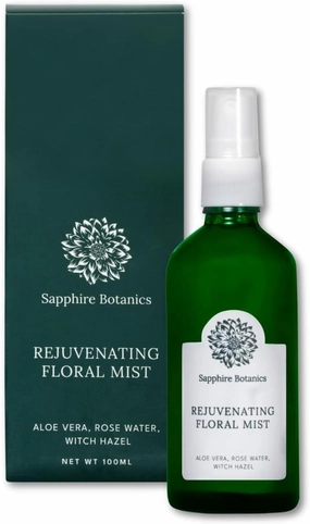Rejuvenating Floral Mist - 100ml | with Aloe Vera, Rose Water, Witch Hazel | Alcohol-Free Face Mist & Essence Toner | Tighten Pores, Hydrate Skeen and Instant Glow | for All Skeen Type