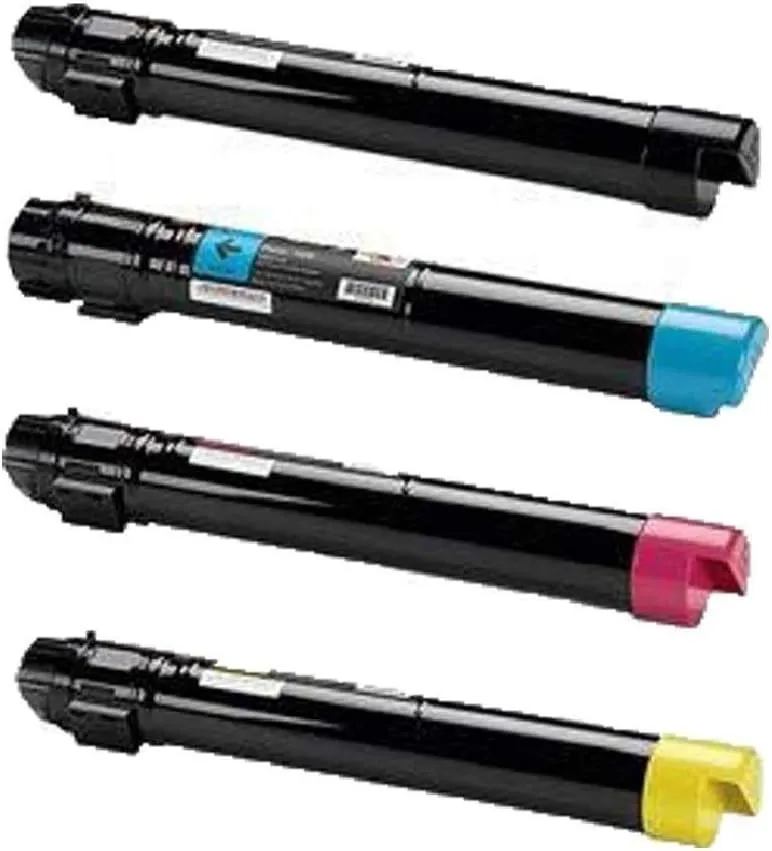 Replacement for Xerox 006R01509 / 006R01510 / 006R01511 / 006R01512 Four Pack of Color Toner Cartridges