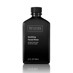 Revision Skincare Soothing Facial Rinse, Alcohol Free Toner, Cleansing and Hydrating Face Wash, Ideal for Sensitive Skin, 6.7 fl oz