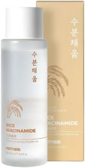 Rice Extract Daily Facial Toner for Sensitive Skin with Niacinamide - Hydrating, Non-Sticky - Skin Tone & Texture Care, Moisture Balance, Soothing 8.45fl.oz (250ml) (Rice Niacinamide)