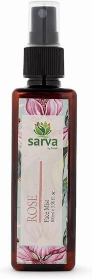 Rose Face Mist/Rose Water/Gulab Jal, Steam Distilled,Skin Toner for All Types of Skin, No Alcohol & No Artificial Fragrances (100 Ml)