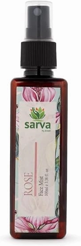 Rose Face Mist/Rose Water/Gulab Jal, Steam Distilled,Skin Toner for All Types of Skin, No Alcohol & No Artificial Fragrances (100 Ml)