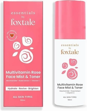 Rose Mist & Toner with Niacinamide, Rose Extract, Vitamin C, Brightens and Hydrates Skin, Lightweight for All Skin Types- 100 ml