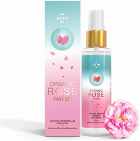 Rose Water/Gulab Jal Spray -100 ML(Pack of 1) |Premium Face Mist, Toner for Brighter and Hydrated Skin |Oil-Control & Makeup Remover| Zero alcochol, Paraben Free and No Artificial Flavor
