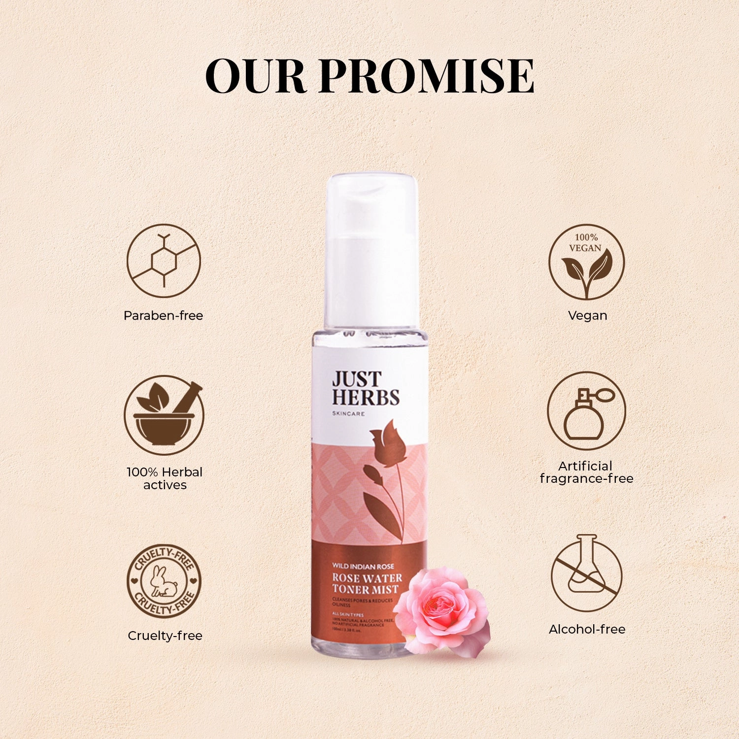 Rose Water Toner Mist