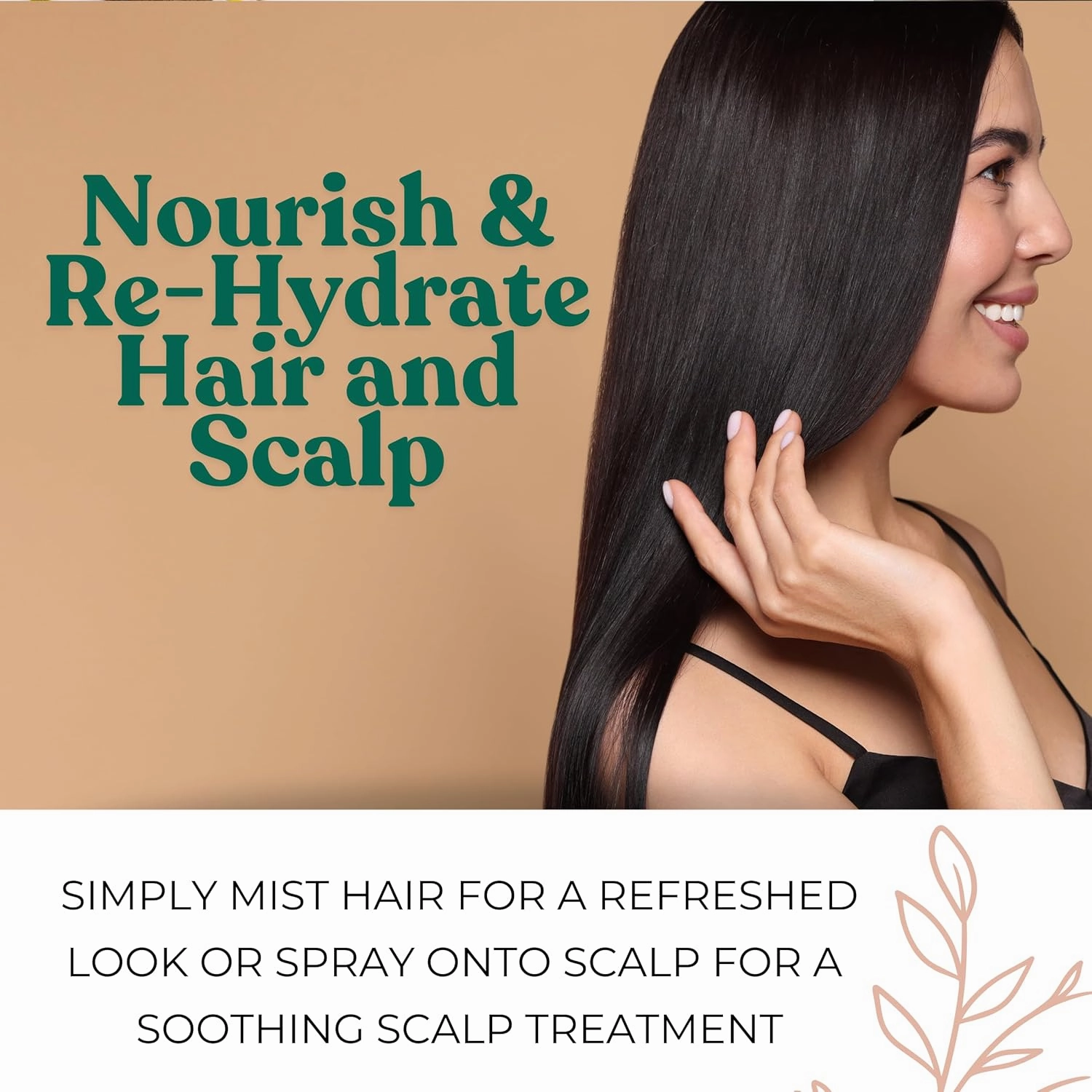 Rosemary Water Spray for Hair Growth – 100% Pure & Natural Rosemary Hydrosol – Scalp & Hair Strengthening Mist – Alcohol-Free, Vegan, and Chemical-Free – Hydrating Face & Body Toner – 8 oz (Rosemary)