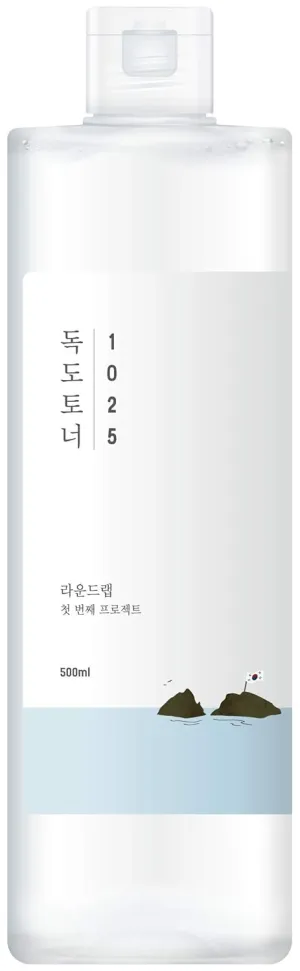 ROUND LAB Dokdo Toner/Exfoliating, Hydrating, Watery Type Toner (500ml)