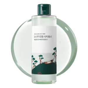 ROUND LAB Pine Calming Cica Toner 8.45 Fl Oz, Low-Acidic Hydrating Toner for Face with Pine Cica, BHA   LHA, and Hyaluronic Acid for Soothing, Exfoliating, and Restoring Skin Balance, Korean Skincare