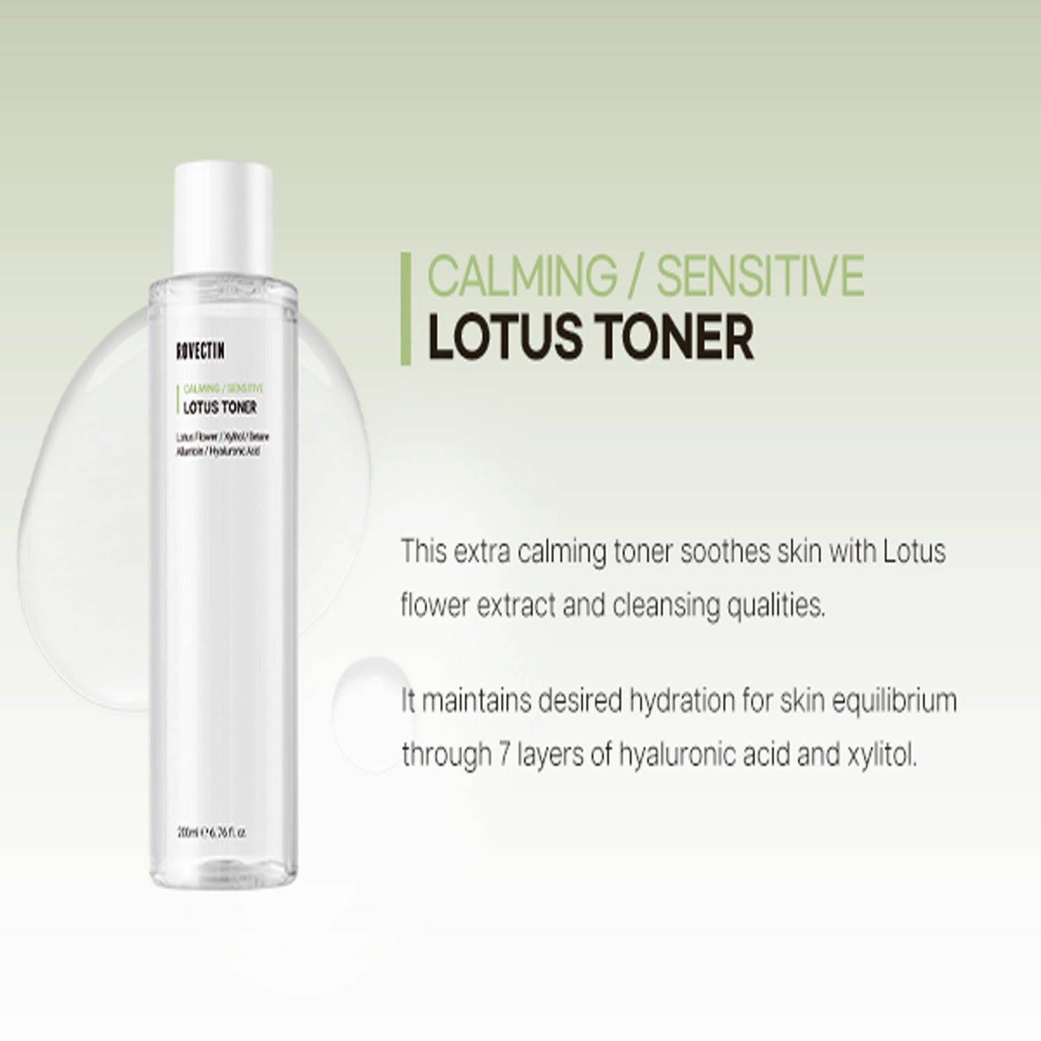 Rovectin Calming Lotus Toner - 200ml