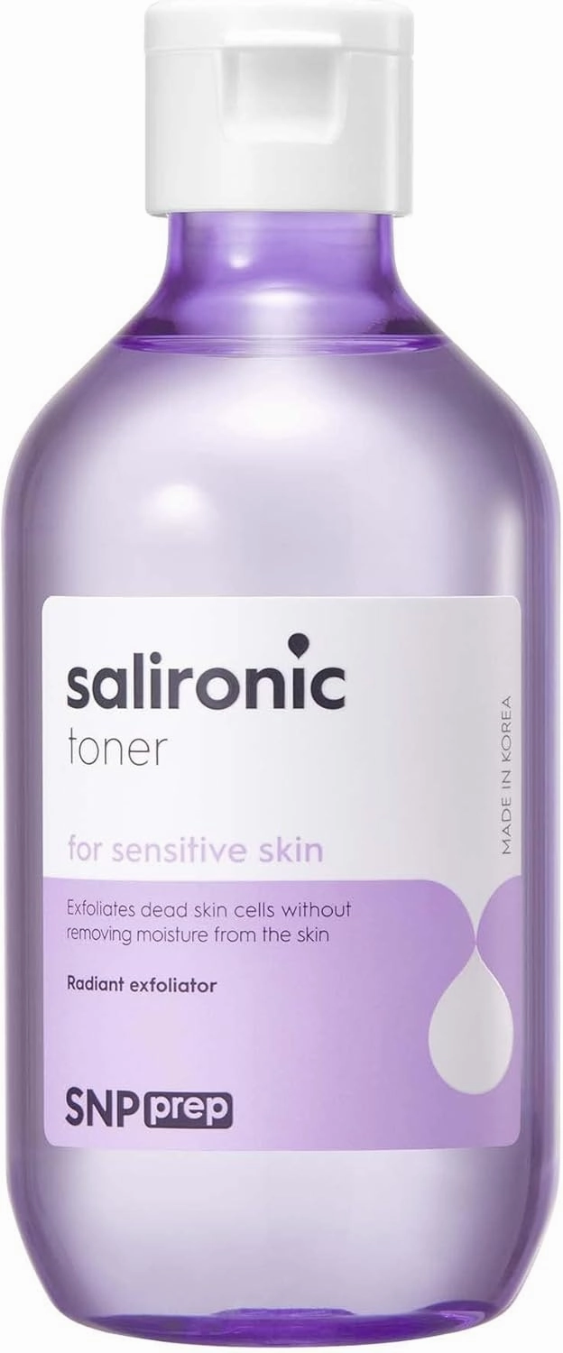 Salironic Toner 220 ml | Korean Skincare Remove Dead Skin Cells and Sebum | For Seneitive Skin | Soothing & Moisturizing | Men and Women