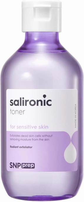 Salironic Toner 220 ml | Korean Skincare Remove Dead Skin Cells and Sebum | For Seneitive Skin | Soothing & Moisturizing | Men and Women
