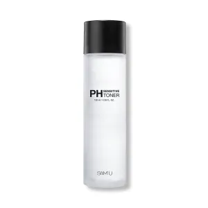 SAM'U pH Sensitive Toner – Hydrating Toner with Triple Hyaluronic Acid & Centella Asiatica – Korean Skin Care, Soothing & Refreshing For Sensitive Skin – 4.39 Fl. Oz