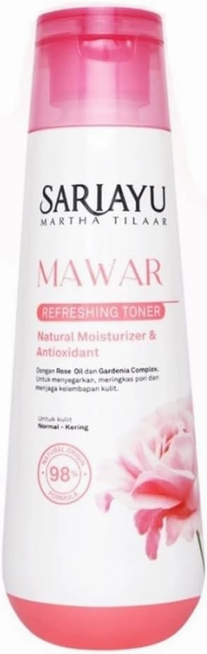 SARIAYU Refreshing Toner, Mawar, 150ml (Pack of 1)
