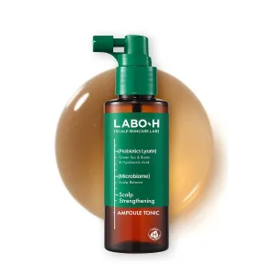 Scalp Strengthening Spray for Hair Growth & Anti-Loss | Vegan Tonic Serum, Instant Cooling & Soothing with Rosemary and Peppermint Oil, Sulfate Free, Korean, 3.38 Fl oz.