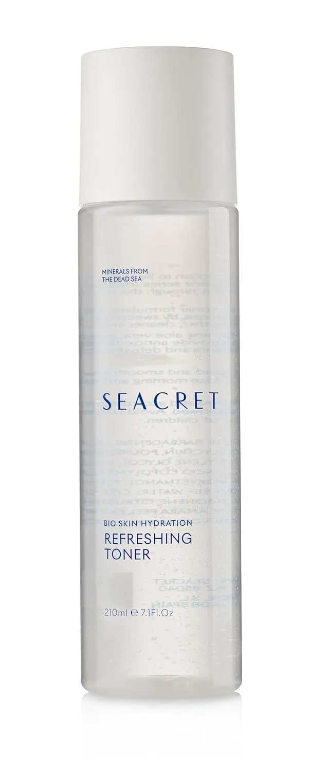 SEACRET Bio Skin Hydration Refreshing Toner for Face – Hydrating Toner, Refreshing Facial Toner, Face Toner for Women, Face Toner for Men, Skin Toner, Toner for Dry, Oily & Sensitive Skin, 6.8 FL.OZ