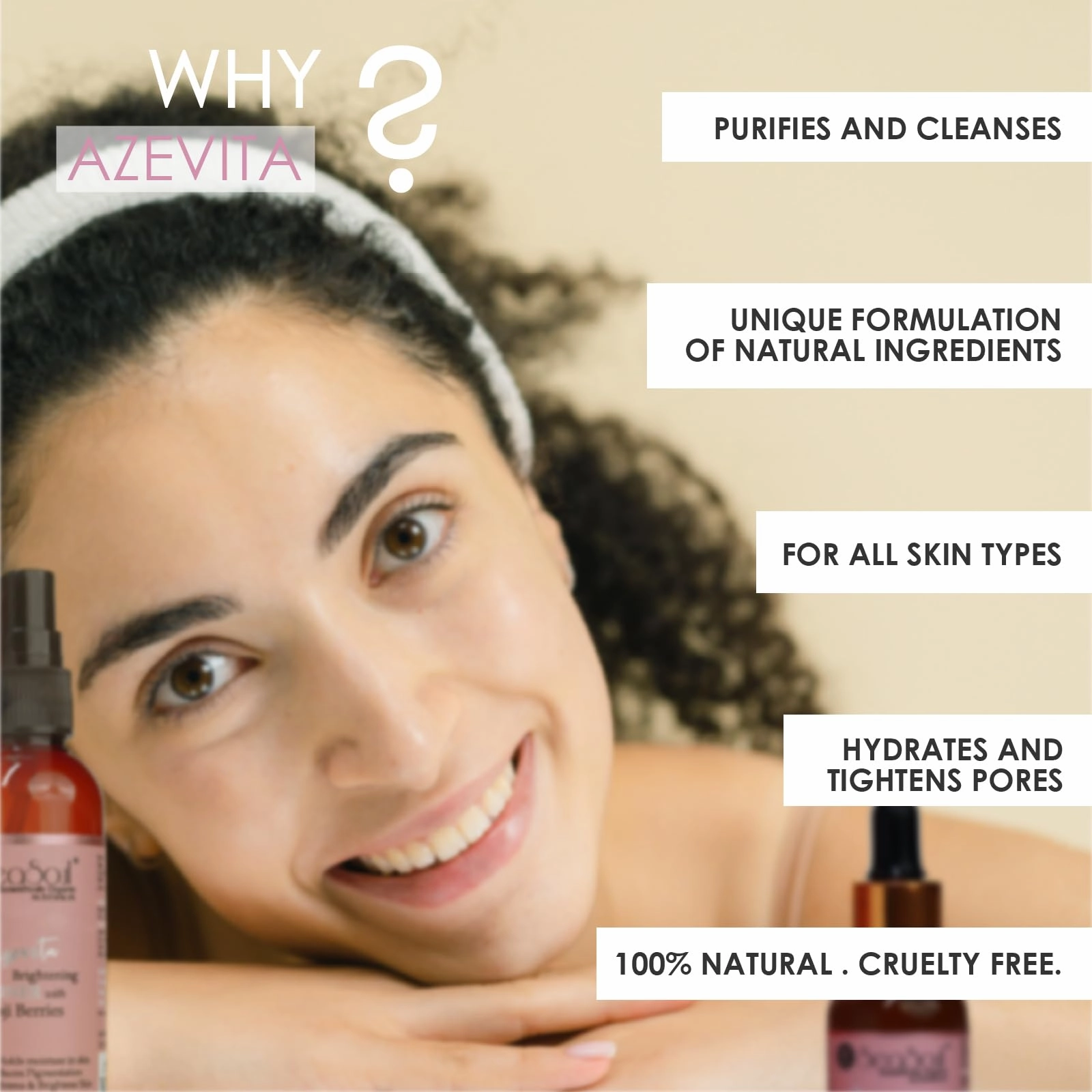 SEASOUL Intensive Brightening Face Toner Mist Spray For Brightening, Hydration & Skin Makeup Cleansing Infused With Hyaluronic Acid, Goji Berries, Azelaic, Collagen, Glutathione & Vitamin C (100 Ml)