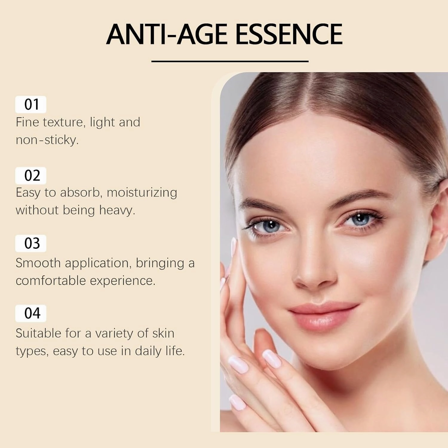 Serum Toner for Face Lift, Face Spray, Tighten and Reduce Wrinkle Facial Spray, Firming Essence, Skin Lift Anti-Wrinkle Essence Moisturizer (3)