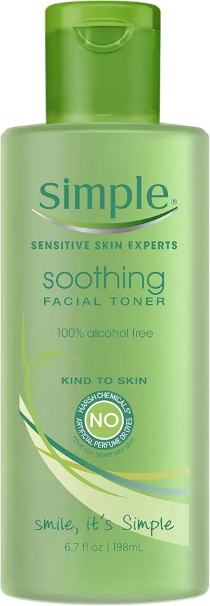 Simple Kind to Skin Facial Toner, Soothing, 6.7 Fl Oz (Pack of 1)