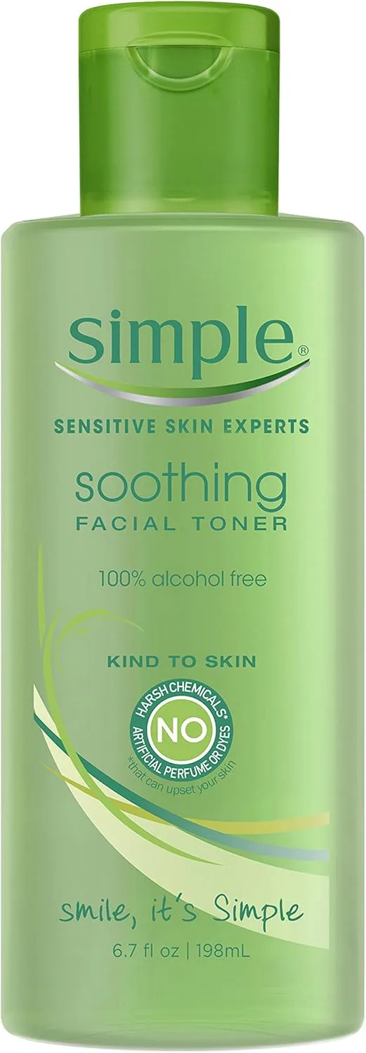 Simple Kind to Skin Facial Toner, Soothing, 6.7 Fl Oz (Pack of 1)