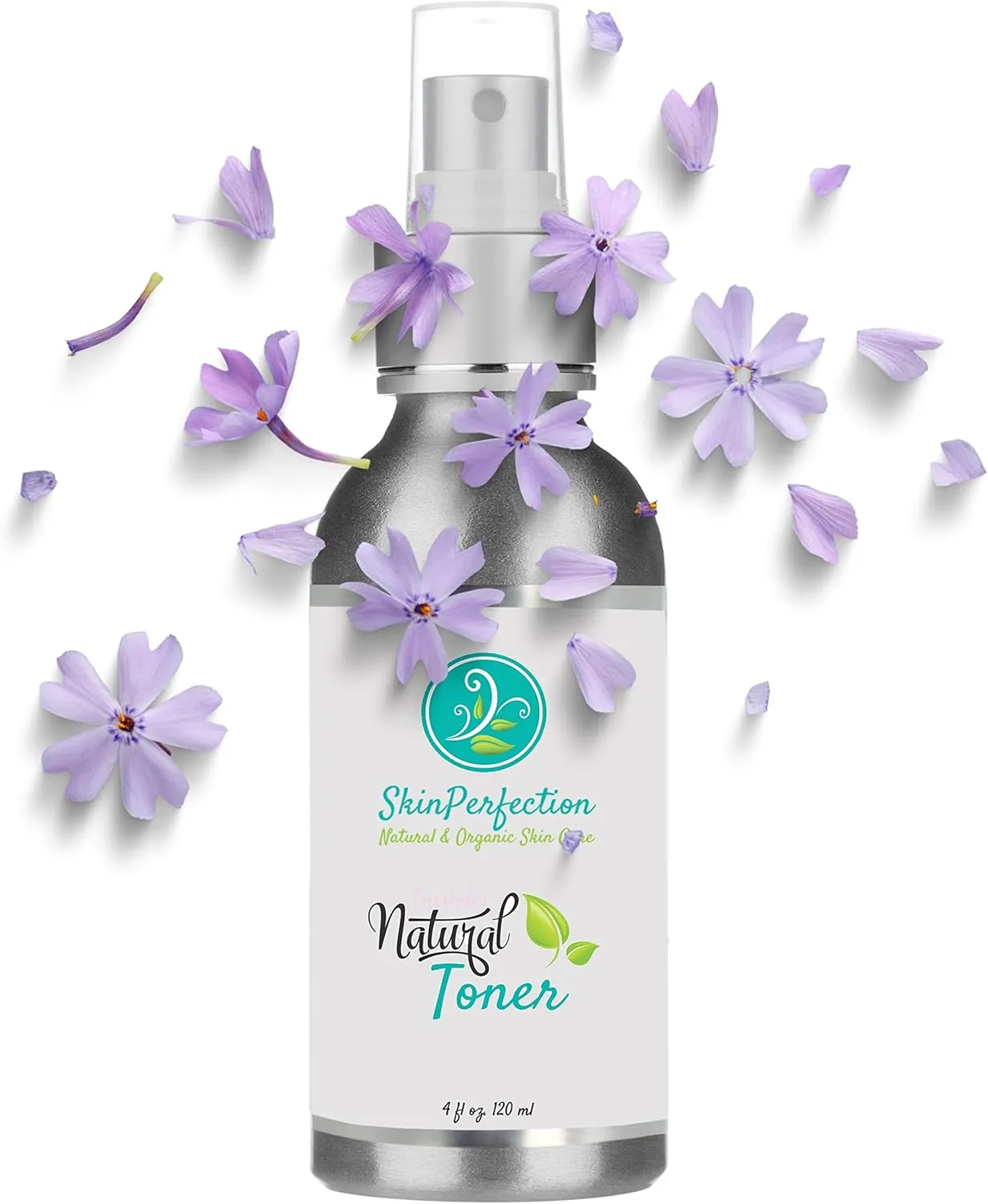 Skin Perfection Natural Lavender Antioxidant Toner Astringent Firming Dmae Light Aroma to Keep Pores Clean Remove Dirt and Debris Aloe Radiant Glow 4 Oz