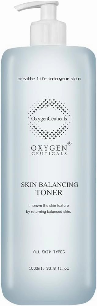 Skin Balancing Toner – Combination, Oily, and Blemish-Prone Skin, Pore-Reducing, pH-Balancing, Blemish Control, Hypoallergenic and Non-Comedogenic (1000ml / 33.8 oz)
