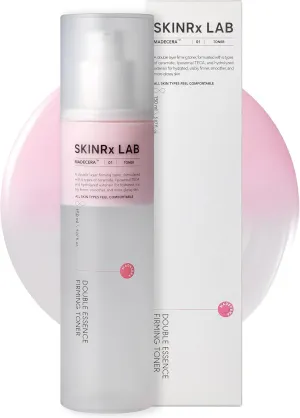 SKINRxLAB MadeCera Cream Double Essence Firming Korean Toner – Dual Layer Hydration Toner with Milk Protein, Ceramide and Panthenol - Makeup Boosting for Smooth Skin, 5.07 fl.oz.