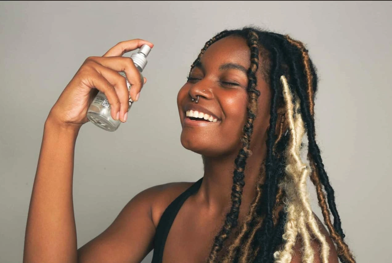 Somebody Rose Witch Hazel Astringent/Toner - Glass bottle, spray nozzle, Vegan